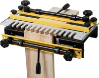 VEVOR Dovetail Jig, 12 in Width, Dove Tailing Router Jigs with Router Bit & 1/2” Template, Precise Alignment Dove Tail Jig, Mortise and Tenon Jig Woodworking Tools for Furniture & Wood Cabinet Making