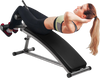 VEVOR Weight Bench, Adjustable Strength Training Bench, Press Bench for Full Body Workout, 600 LBS Multi-Purpose Sit up Bench for Home Gym Exercise, Incline Decline Bench with Reverse Crunch Handle