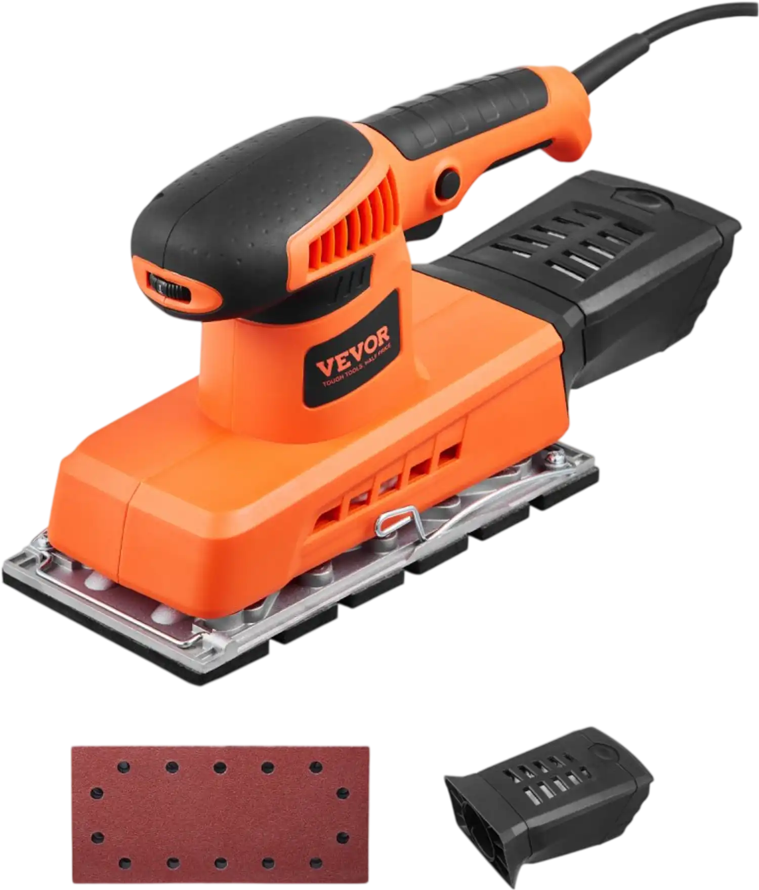 Vevor Sheet Sander 1/2 Sheet Variable Speed Finishing Sander New