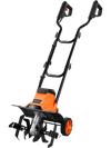VEVOR Corded Electric Tiller, 14 Inch Tilling Width Garden Rototiller, 10-Amp Motor Heavy-Duty Tilling Machine, Cultivator with Steel Tines and Foldable Handle, for Lawn, Yard, and Gardening Care