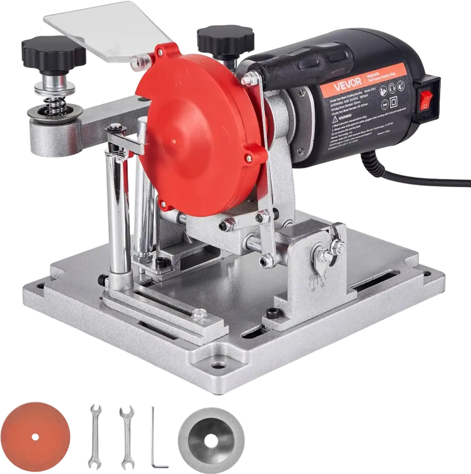Vevor Circular Saw Blade Sharpener Electric 140W 3800 RPM with 4