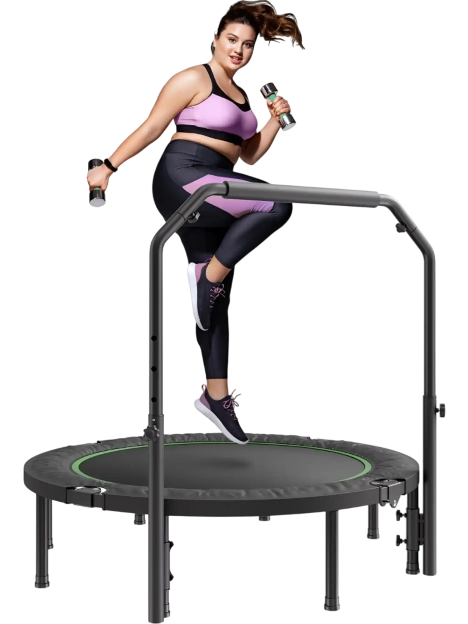 Vevor Fitness Trampoline Foldable 48
