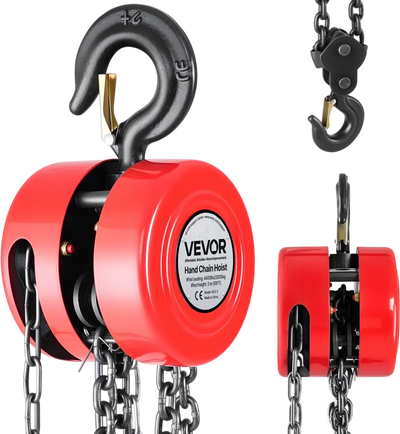 Vevor Manual Chain Hoist 2 Ton 4400 lbs 10' Heavy Duty Lift New
