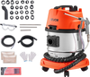 VEVOR Walnut Blaster Kit for Carbon Cleaning, 1200W Sand Blaster with Built-in Vacuum, Extension Nozzle Sandblaster Gun, and 5.5lbs Walnut Shell for Engine Intake Valve Cleaning - 13L