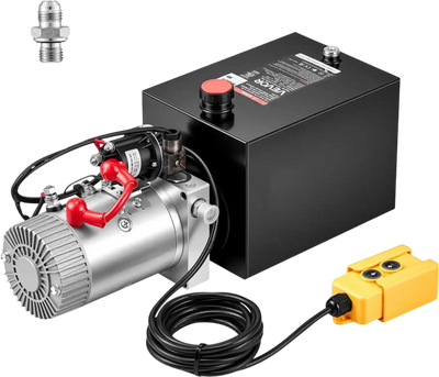 Vevor Hydraulic Pump 8 Quart Single Acting Power Unit New
