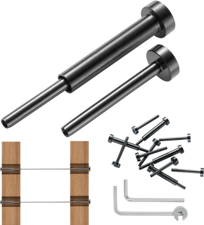 VEVOR 40 Pack Invisible Cable Railing kit, T316 Stainless Steel 1/8
