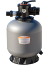 VEVOR Sand Filter, 18-Inch, 40 GPM Above Inground Swimming Pool Sand Filter System, with 7-Way Multi-Port Valve, Backwash, Rinse, Recirculate, Waste, Winter, Closed Modes, for Above In Ground Pools