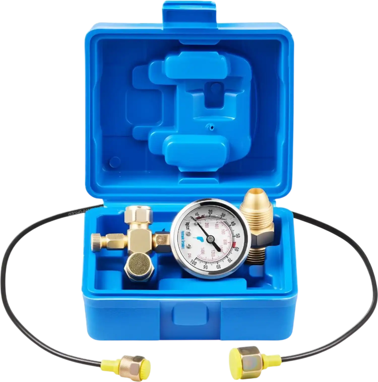 Vevor Hydraulic Pressure Test Kit Nitrogen Accumulator Charging System 0-1420 PSI New