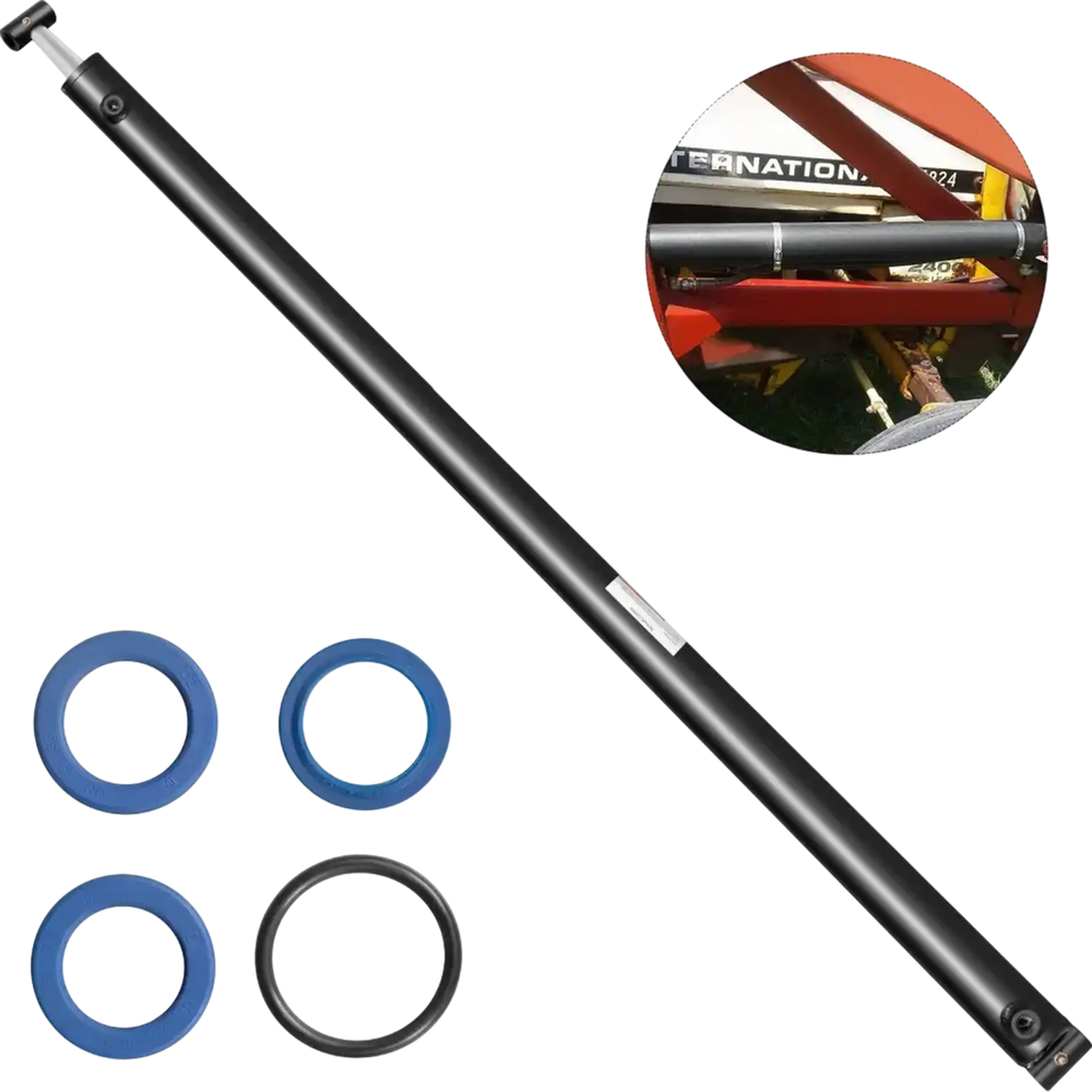 VEVOR Hydraulic Cylinder 2\" Bore 36\" Stroke Hydraulic Ram Cylinder 3000psi Hydraulic Cylinders Welded Double Acting Cross Tube SAE6 Port Hydraulic Lifting Cylinder (2 X 36)