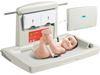 VEVOR Wall-Mounted Baby Changing Station, Horizontal Foldable Diaper Change Table with Safety Straps and Hanging Rods, Use in Commercial Bathrooms,  Daycare Centers for Newborns & Infant