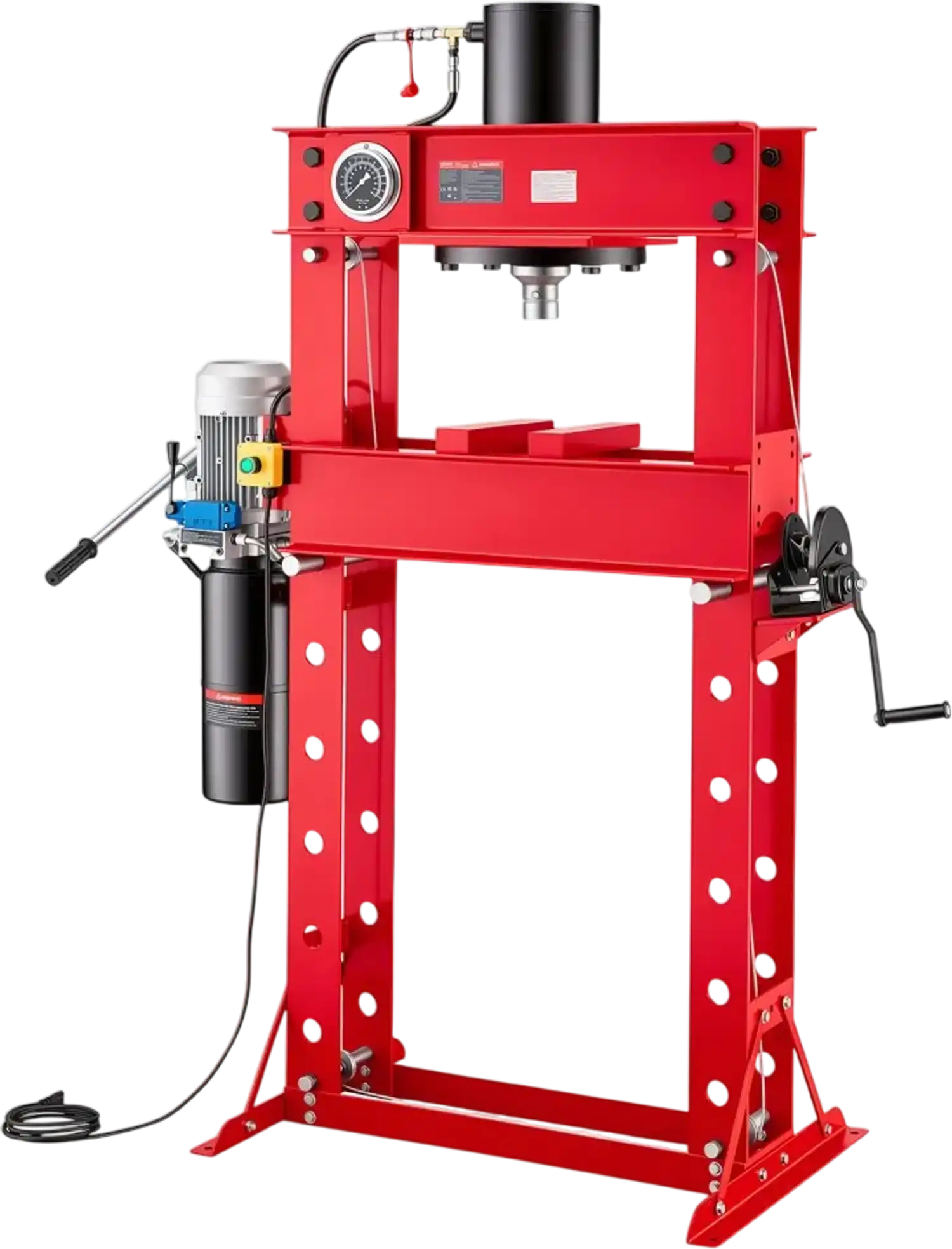 Vevor Shop Press 50-Ton Electric Hydraulic H-Frame Garage Floor Press New
