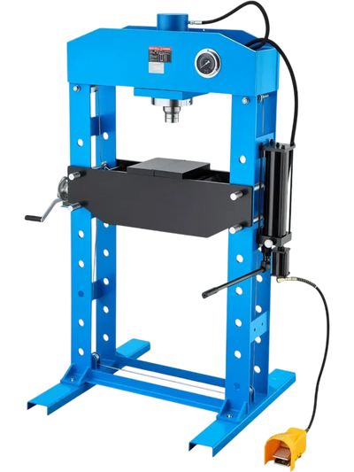 Vevor Shop Press 75-Ton Pneumatic/Manual Hydraulic H-Frame Garage Floor Press New