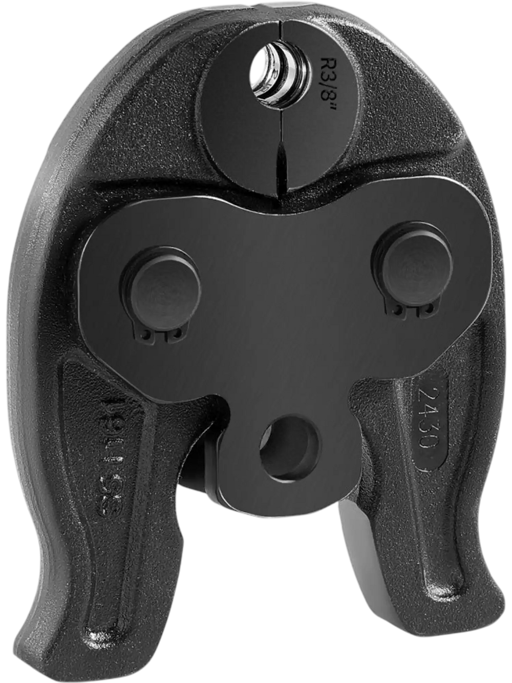 VEVOR 3/8" Press Jaw for Compact Series Press Tools, 52 HRC Hardened Steel Pressing Jaw for High Pressure HVAC/R Applications - Compatible with 24KN Press Tools for RLS Copper Pipes Connections