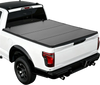 VEVOR Hard Tri-Fold Truck Bed Tonneau Cover, Compatible with 2015-2025 Ford F150 5.5 ft (67.1 in) Bed, Waterproof Folding Truck Tonneau Cover with Heavy-Duty Fiberglass and Aluminum Alloy Support Bar