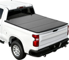 VEVOR Hard Tri-Fold Truck Bed Tonneau Cover, Compatible with 2007-2025 Chevy Silverado/GMC Sierra 1500 5.8 ft (69.3 in) Short Box (No CarbonPro Bed), Waterproof Fiberglass Folding Truck Tonneau Cover