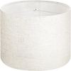 VEVOR Drum Lamp Shade, 13 in Top x 13 in Bottom x 10 in High, Medium Drum Linen Lampshade, Replacement Lamp Shade for Table Lamps Floor Lamps Pendant Lights, Easy Assembly Required (Light Linen)