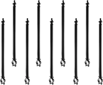 VEVOR Chain Link Fence Extensions, 9 Packs 27.4