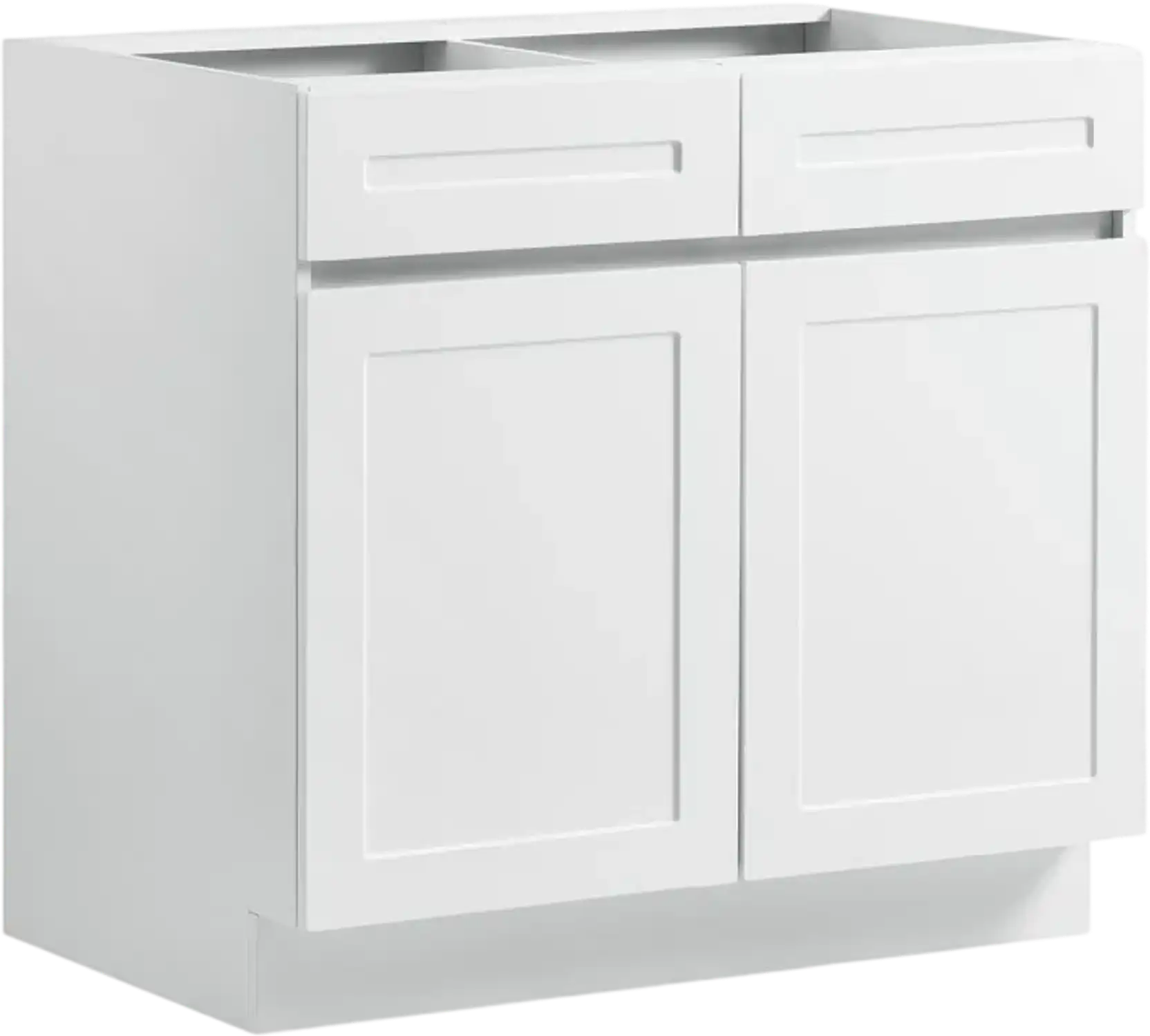 Vevor Base Cabinet White Shaker Ready-to-Assemble 36