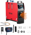 VEVOR Diesel Air Heater, 8 kW DC12-24V, Fast Heating Diesel Parking Heater with Remote Control and Blue LCD Switch, Low Noise, Pre-Heating Function, for RV, Truck, Camper, Van, Boat and Trailer