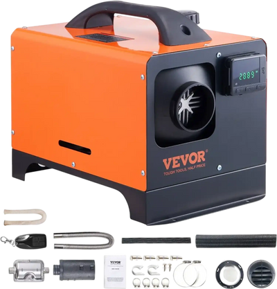 VEVOR Diesel Air Heater All-in-one 12V 5KW LCD Remote Control for Car RV