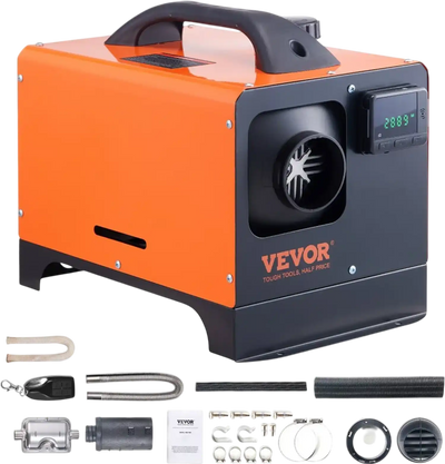 Vevor Diesel Heater All-in-One 12V 8KW Portable Parking Heater New