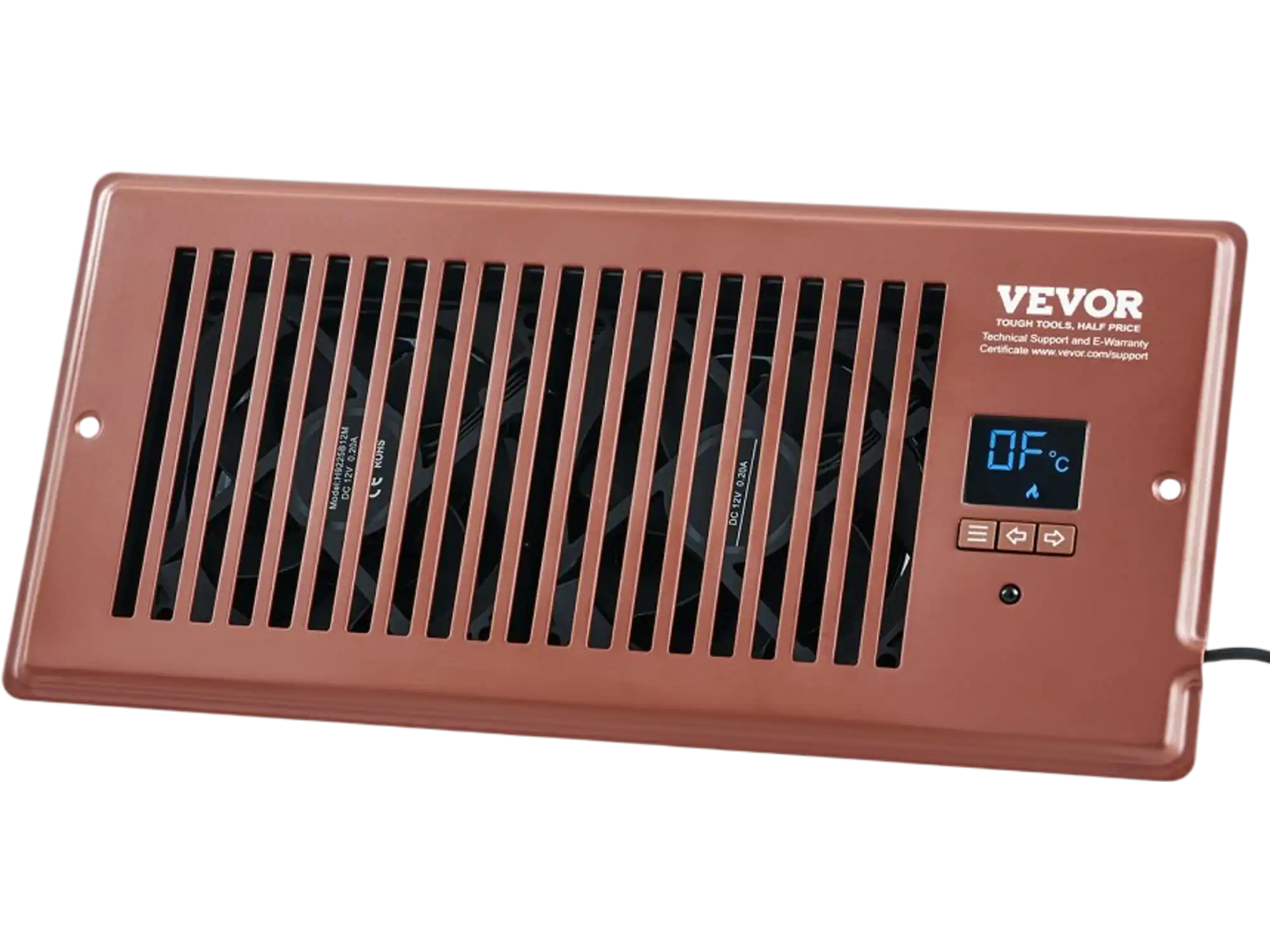 Vevor Register Booster Fan Quiet Smart Vent 4