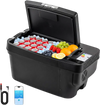 VEVOR 12 Volt Refrigerator, 37 QT/ 35L Car Fridge for Tesla Model Y, Portable Electric Freezer Compressor with APP Control, 12V/24V DC, -8℉ to 50℉