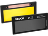 VEVOR Auto Darkening Welding Lens 4.25" x 2", Shade 9 True Color Welding Lens with Dual Arc Sensors & Gold Coating, Compatible with Most Welding Helmets for TIG, MIG, MMA, ARC Applications