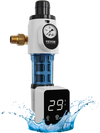 VEVOR Spin Down Filter, 40 Micron Whole House Sediment Filter for Well Water, 3/4" MNPT, 4 T/H High Flow Rate, for Whole House Water Filtration Systems, Well Water Sediment Filter
