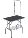 VEVOR Pet Grooming Table Arm with Clamp, 36''x24'' Dog Grooming Station, Foldable Pets Grooming Stand for Medium and Small Dogs, Free No Sit Haunch Holder with Grooming Loop, Bearing 330lbs