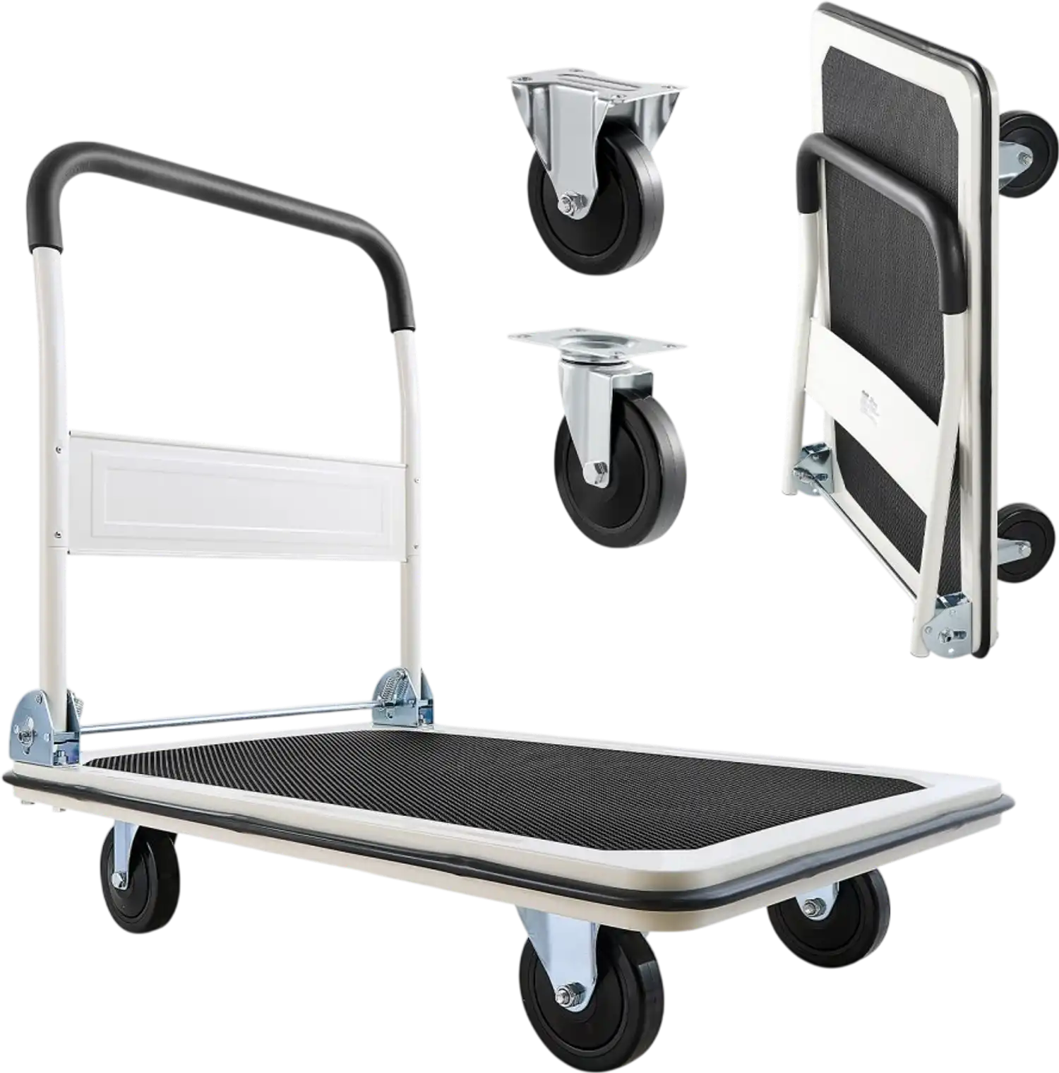 Vevor Platform Cart Foldable Push Dolly 660 lbs 35.4