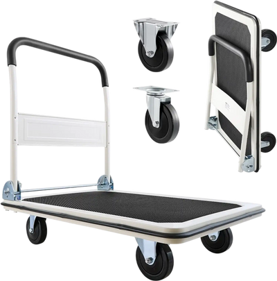 Vevor Platform Cart Foldable Push Dolly 660 lbs 35.4