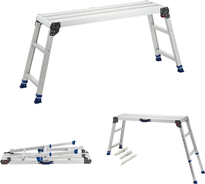 Vevor Work Platform Folding Adjustable Height 23-34.5