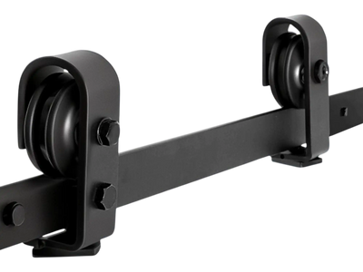 VEVOR Bi-Folding Sliding Barn Door Hardware Track Kit, 52