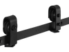 VEVOR Bi-Folding Sliding Barn Door Hardware Track Kit, 40" Top Mount Track Kit, Slide Smoothly & Quietly, Heavy Duty, Easy to Install, Suitable for Two 18" Closet Pantry Laundry Doors (Not Included)