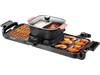 VEVOR Hot Pot with Grill, 2300W 2-in-1 Electric Smokeless Grill and Hot Pot, Removable Shabu-shabu Hotpot with Non-stick Pan, Separate Dual Temperature Control, Indoor Korean BBQ for 1-6 People