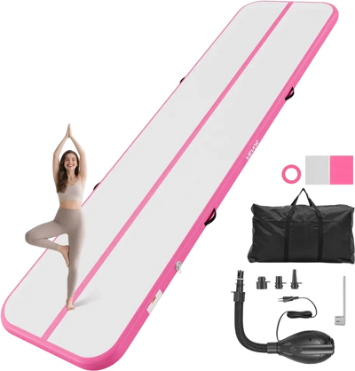 Vevor Air Mat Inflatable Gymnastics Training Tumbling Mat 13' x 3.3' x 4