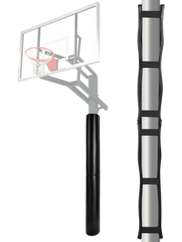 VEVOR Basketball Pole Pad, 71 inch Tall and 1.2 inch Thick Heavy Duty Wrap Around Pole Padding, Fits 2-6.3 Round & 4.5x4.5 inch Square Pole, All-weather Waterproof Protective Pad for Basement Garage