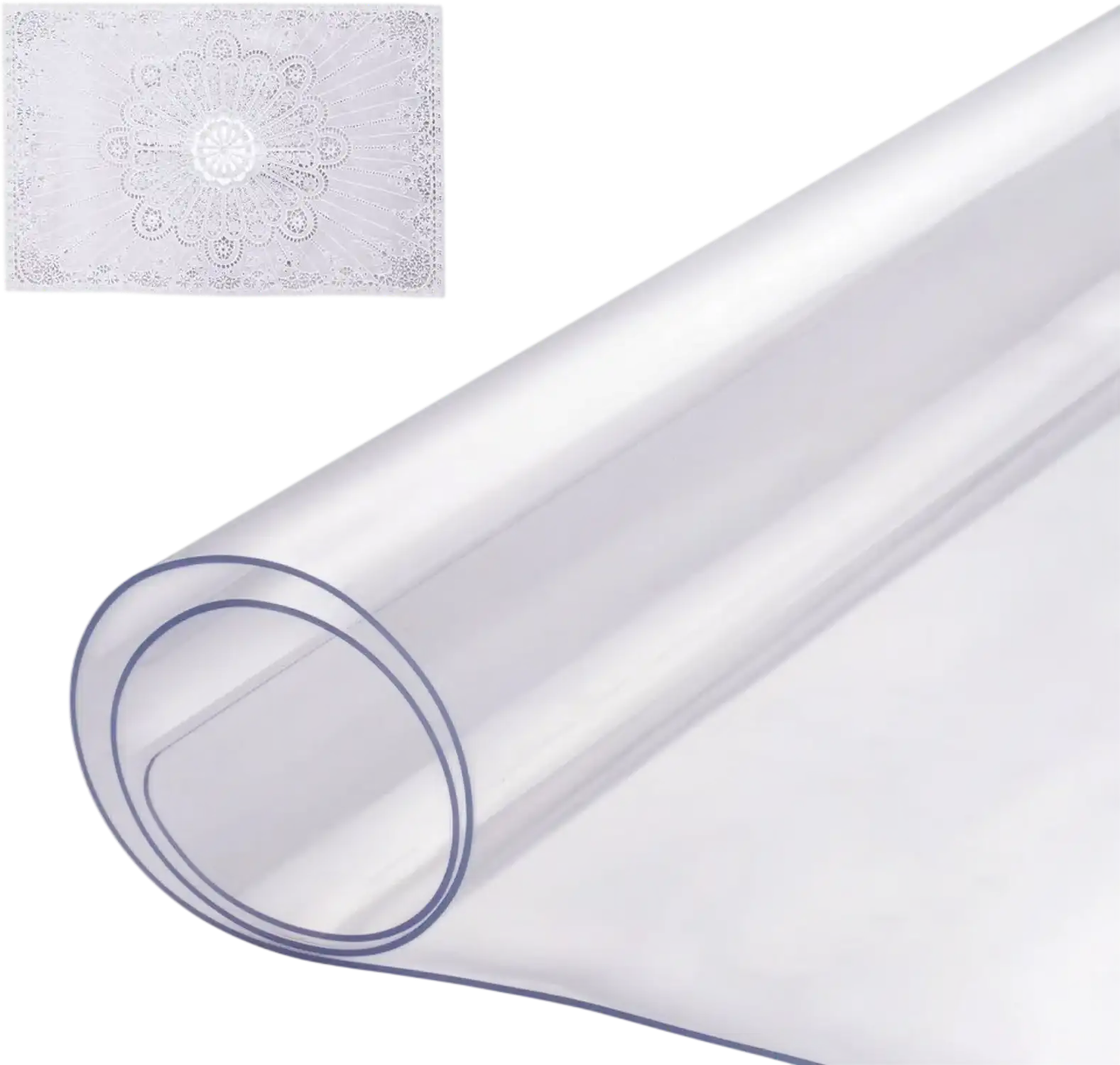Vevor Table Protector Clear PVC Desk Cover 14