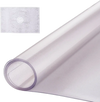 VEVOR Plastic Table Cover, 24 x 48 Inch 1.5 mm Thick Frosted Table Protector, Rectangle PVC Desk Mat, Waterproof & Easy Cleaning Desk Pad Tablecloth, for Office Dresser Dining Room Table Night Stand
