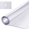 VEVOR Plastic Table Cover, 36 x 48 Inch 1.5 mm Thick Clear Table Protector, Rectangle PVC Desk Mat, Waterproof & Easy Cleaning Desk Pad Tablecloth, for Office Dresser Dining Room Table Night Stand