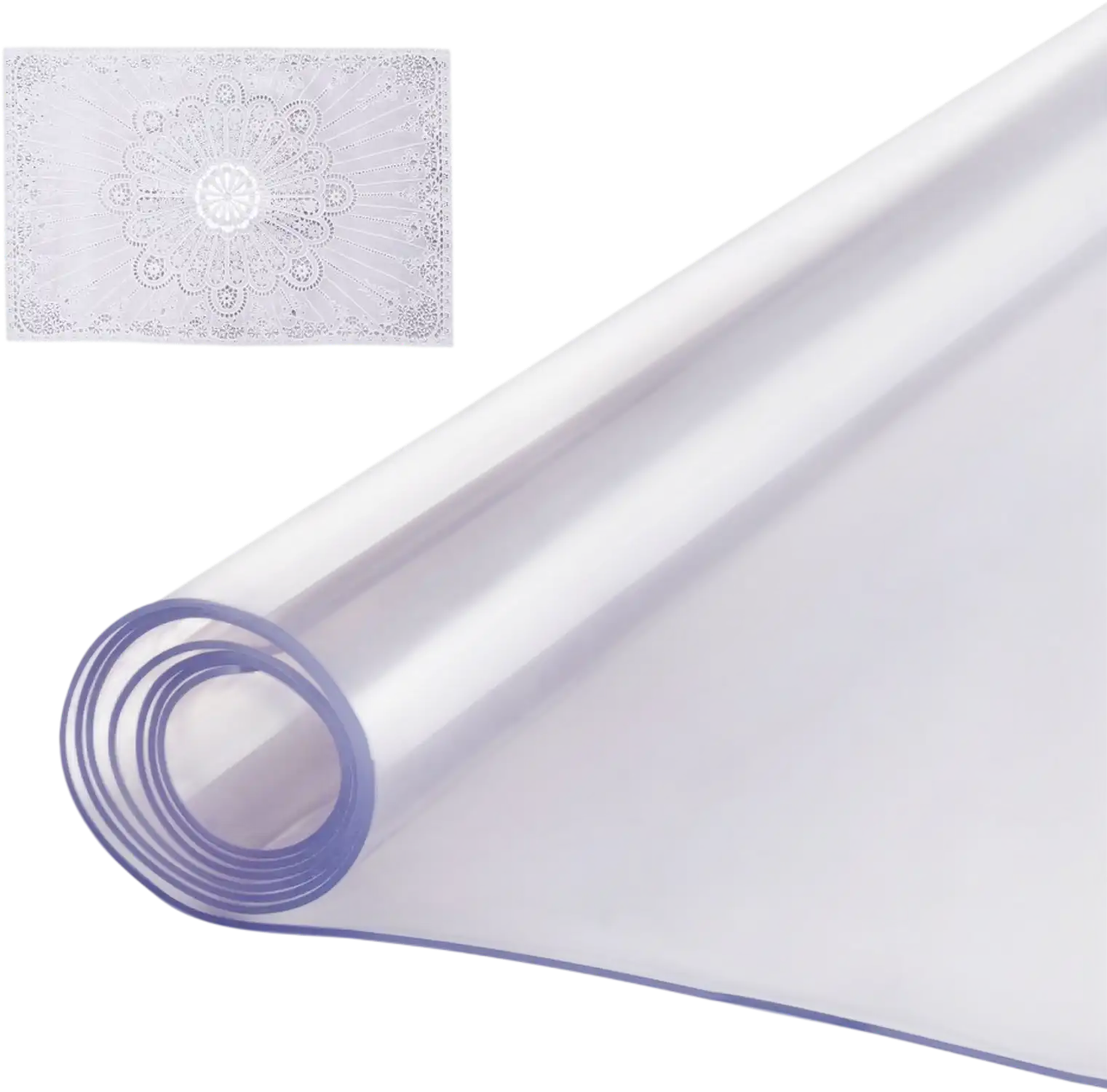 Vevor Table Protector Clear PVC Desk Mat 40 x 60