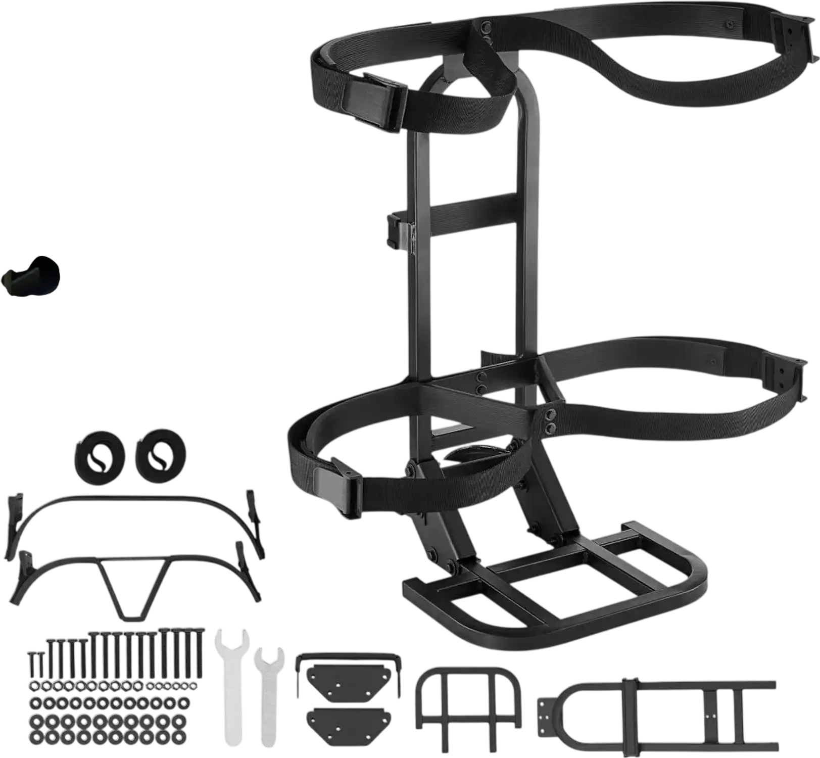 Vevor Golf Cart Bag Holder Rear Seat Rack 27.1 x 15.6 x 29.7