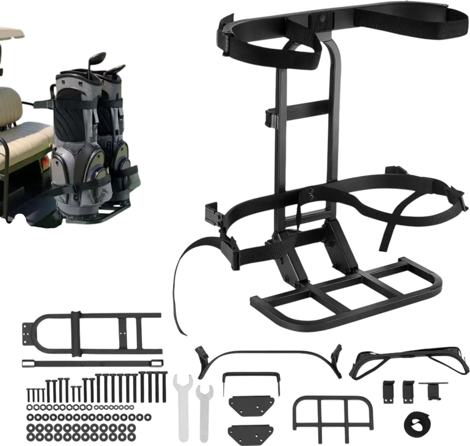 Vevor Golf Cart Rear Seat Bag Holder 27.8