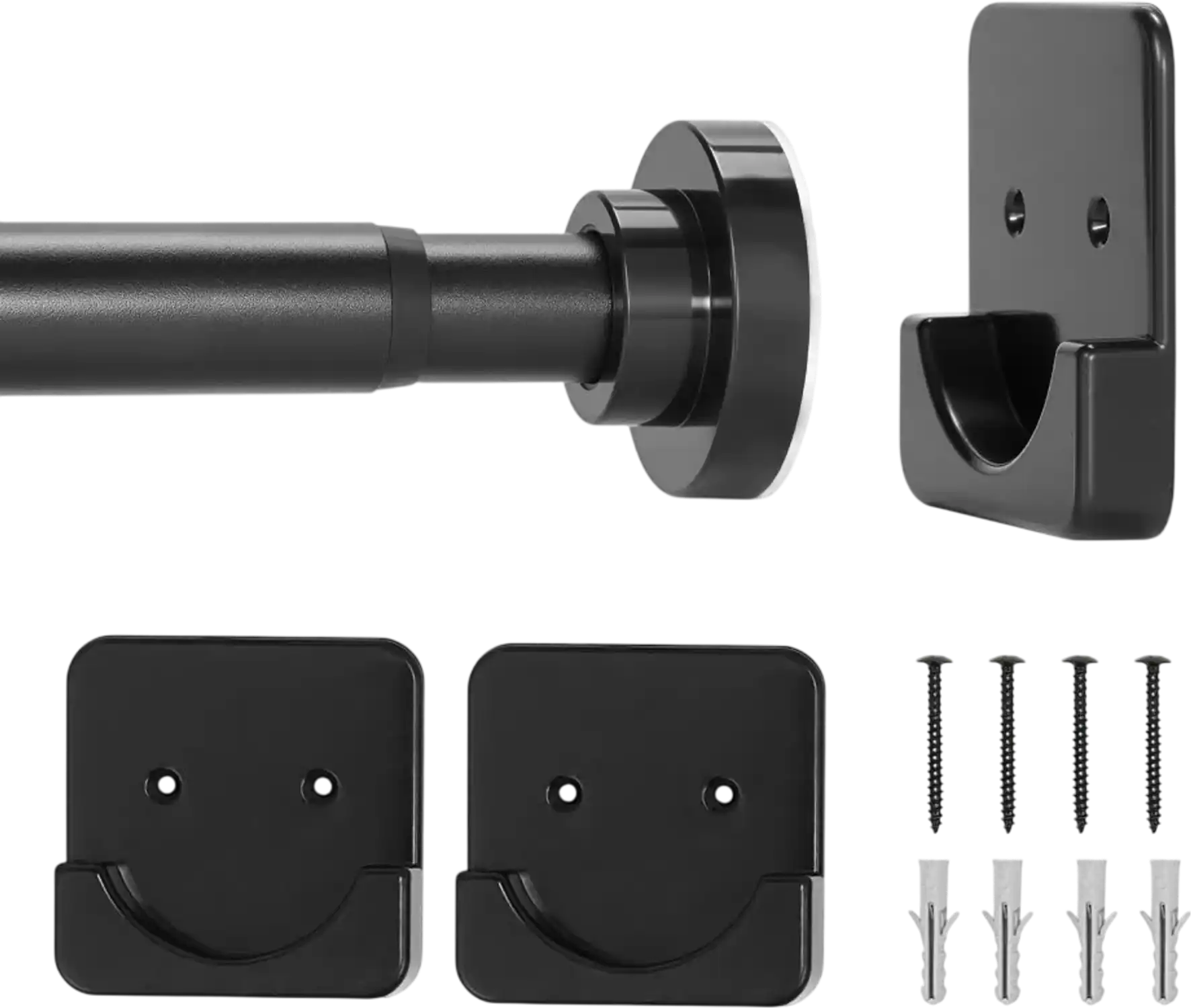 Vevor Shower Curtain Rod Adjustable Tension 28-76