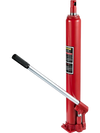 VEVOR Hydraulic Long Ram Jack, 4 Tons/8818 lbs Capacity, with Single Piston Pump and Flat Base, Manual Cherry Picker with Handle, for Garage/Shop Cranes, Engine Lift Hoist, Red