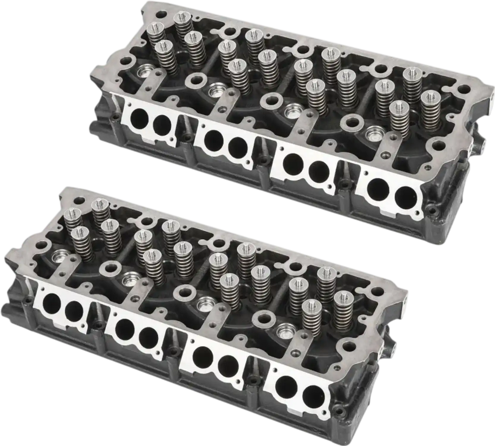 VEVOR Cylinder Head Assembled, Engine Cylinder Head Assembly Replacement 6.4L, Cast Iron Cylinder Head Fit for 08-10 Ford F250 F350 F450 F550