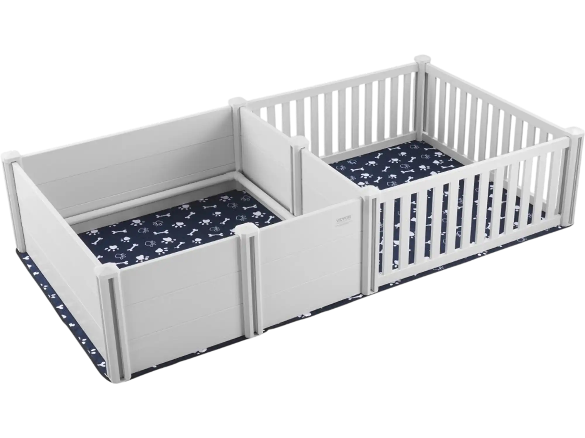 Vevor Dog Whelping Box 93.3 x 48.4 x 18.1