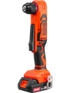 VEVOR Right Angle Drill, 3/8 Inch Chuck, 90 Degree Cordless Right Angle Drill with Brushless Motor, Battery, Charger, and Belt Clip, Adjustable Speed, for Fastening and Loosening in Tight Spaces