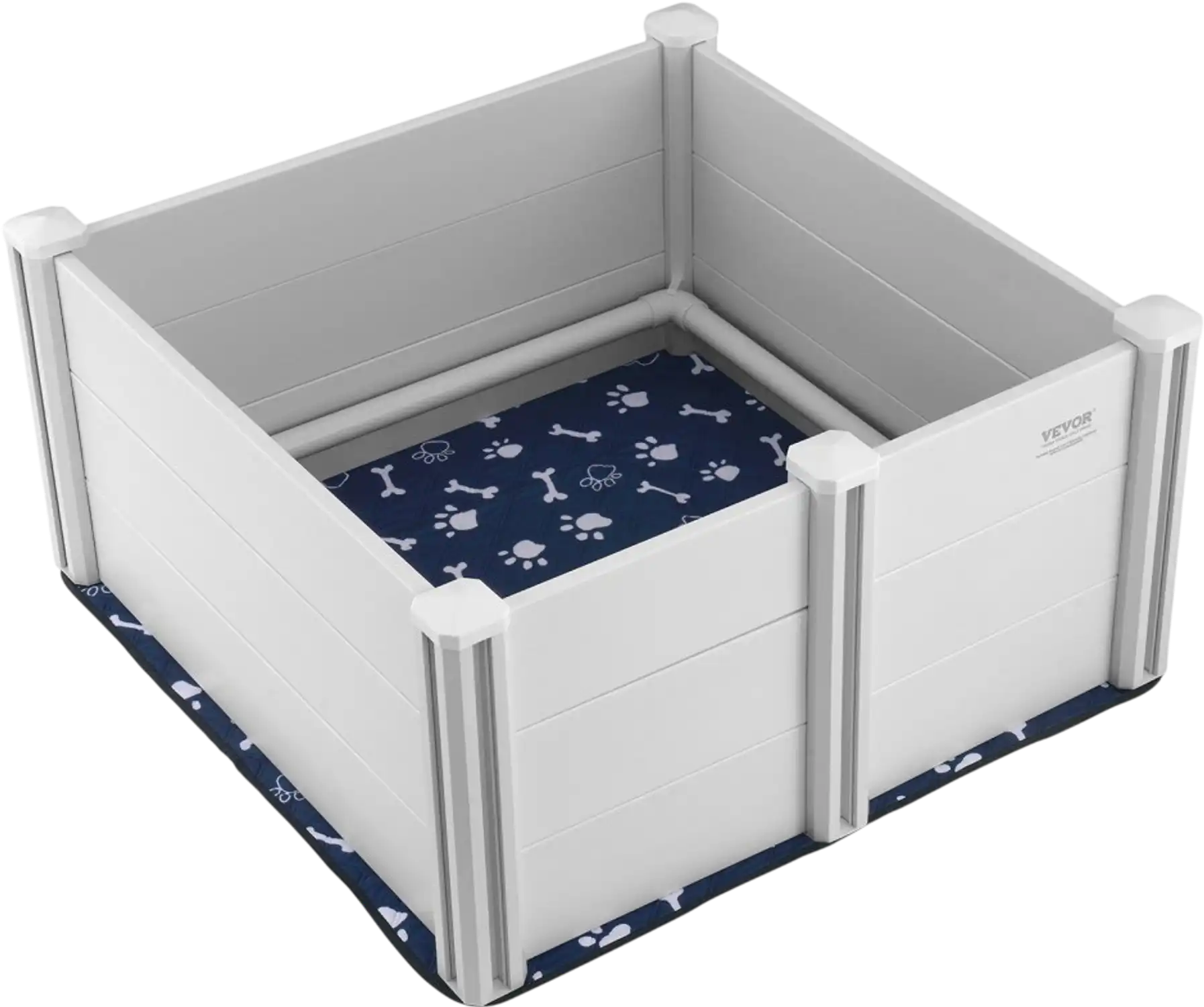 Vevor Dog Whelping Box 38.6 x 38.6 x 18.1